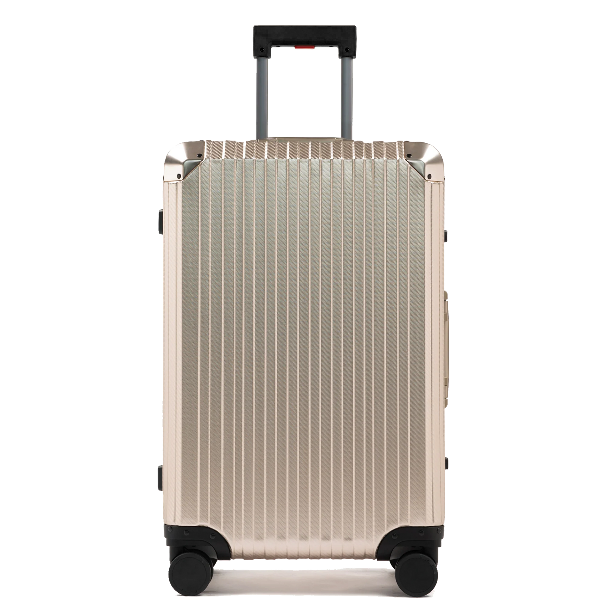 TREK Aluminum Suitcase Champagne