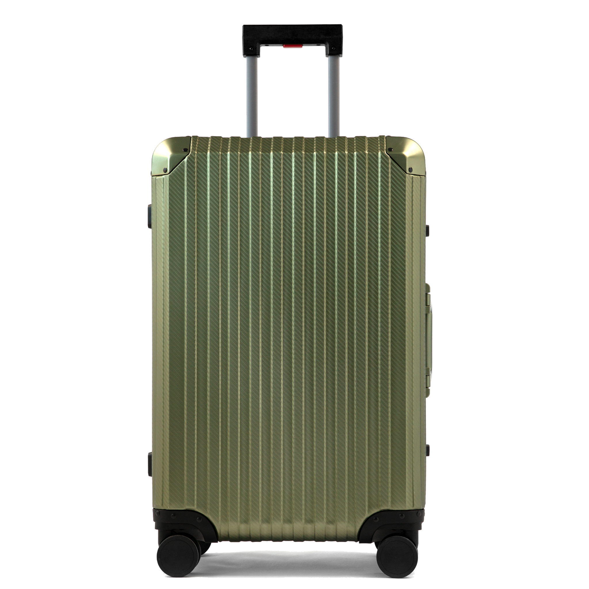 TREK Aluminum Suitcase Army Green