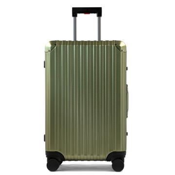 TREK Aluminum Suitcase Army Green