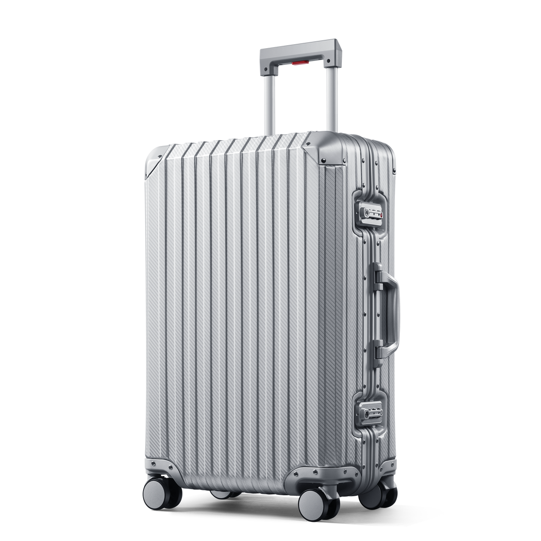 trail Aluminum Suitcase Silver