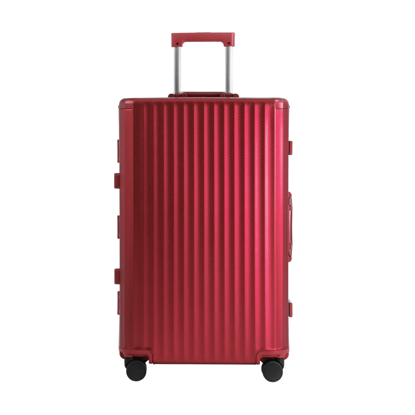 SPACE Aluminum Suitcase Red