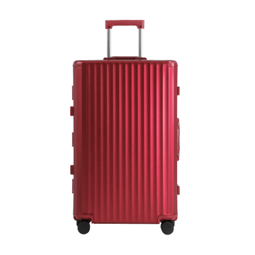 SPACE Aluminum Suitcase Red