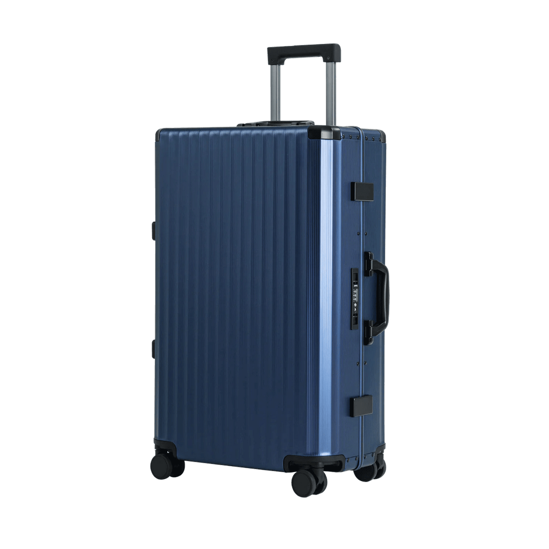 SPACE Aluminum Suitcase Navy