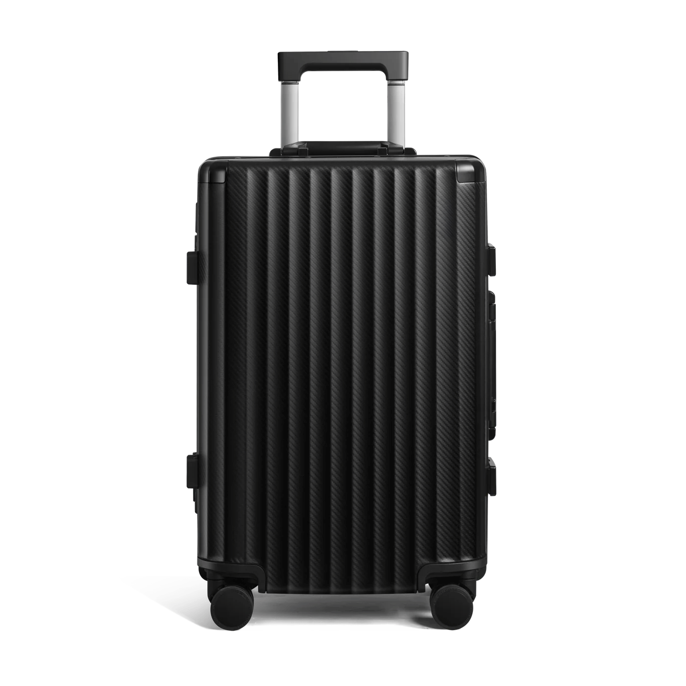 SPACE Aluminum Suitcase Black