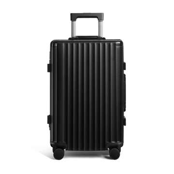 SPACE Aluminum Suitcase Black